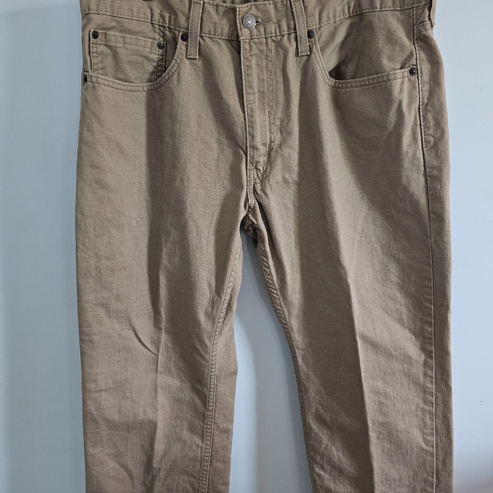 Levi's Tan Straight Jeans Versatile Everyday‎ Wear